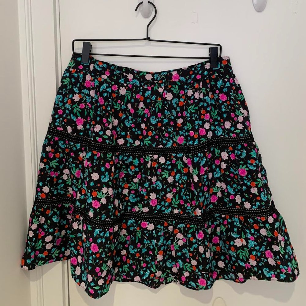 Kate Spade floral skirt